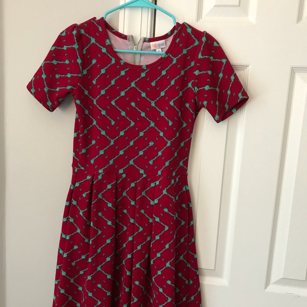 Lularoe red dress